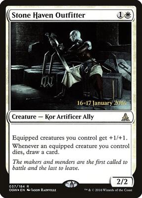 Stone Haven Outfitter card from Prerelease Cards