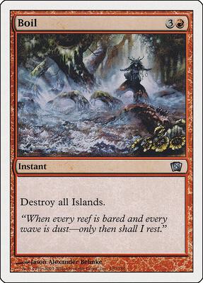 Boil card from 8th Edition
