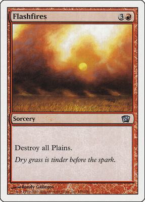 Flashfires card from 8th Edition