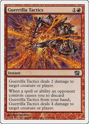 Guerrilla Tactics card from 8th Edition