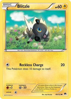Blitzle card from XY - BREAKpoint