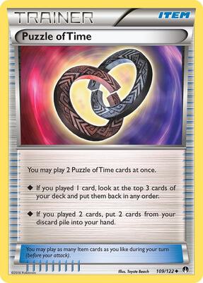 Puzzle of Time card from XY - BREAKpoint
