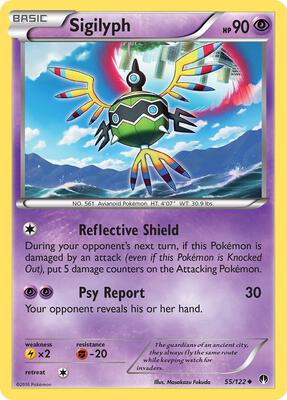 Sigilyph card from XY - BREAKpoint