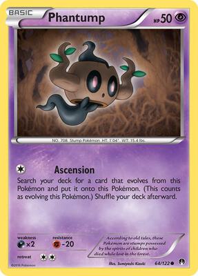 Phantump card from XY - BREAKpoint
