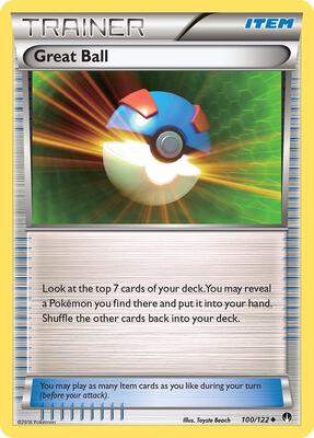 Great Ball card from XY - BREAKpoint