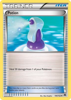 Potion card from XY - BREAKpoint