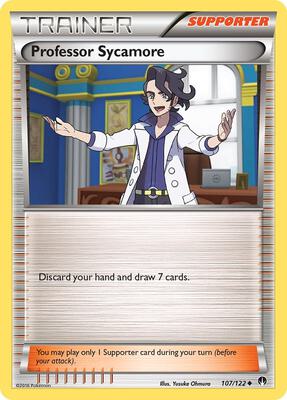 Professor Sycamore card from XY - BREAKpoint