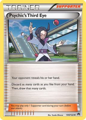 Psychic's Third Eye card from XY - BREAKpoint