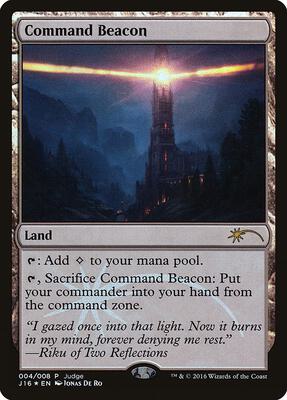 Command Beacon card from Judge Promos