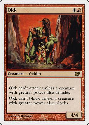 Okk card from 8th Edition