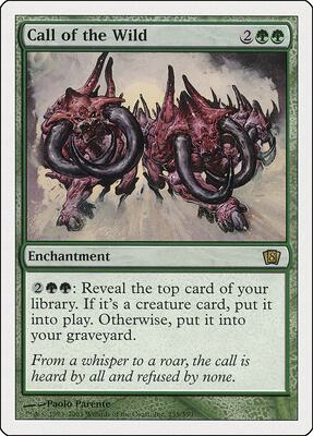 Call of the Wild card from 8th Edition