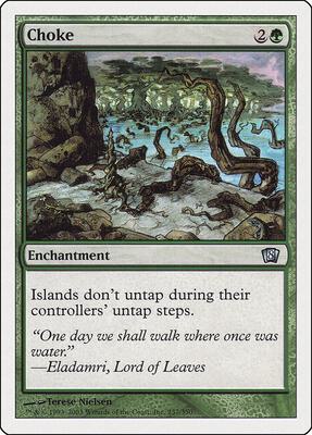 Choke card from 8th Edition