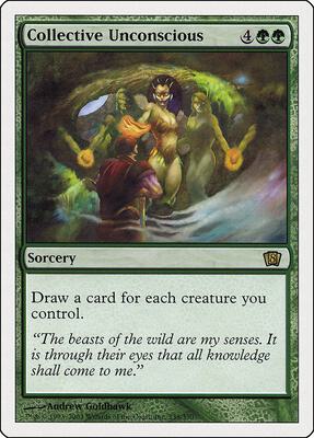Collective Unconscious card from 8th Edition