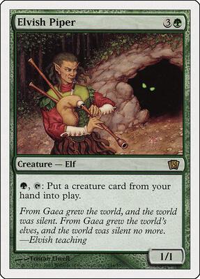 Elvish Piper card from 8th Edition