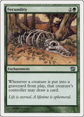 Fecundity card from 8th Edition
