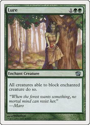 Lure card from 8th Edition