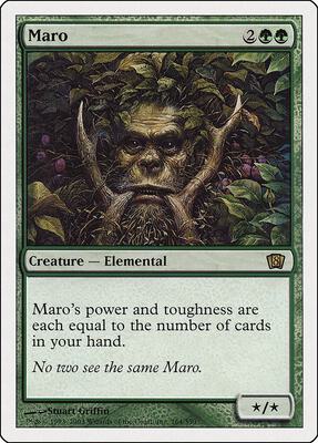 Maro card from 8th Edition