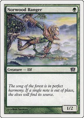 Norwood Ranger card from 8th Edition