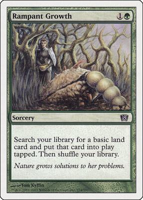 Rampant Growth card from 8th Edition