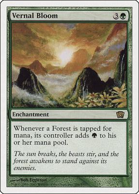 Vernal Bloom card from 8th Edition
