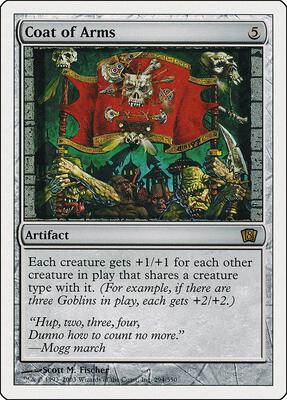 Coat of Arms card from 8th Edition