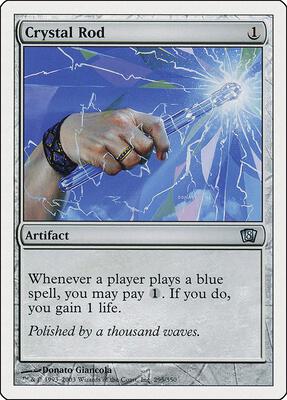 Crystal Rod card from 8th Edition