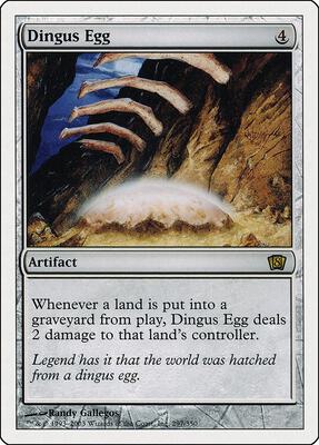 Dingus Egg card from 8th Edition