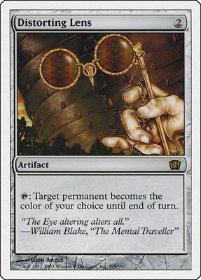 Distorting Lens card from 8th Edition