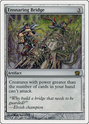 Ensnaring Bridge card from 8th Edition
