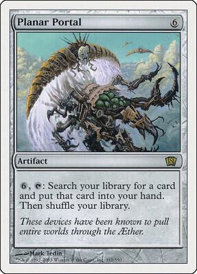 Planar Portal card from 8th Edition