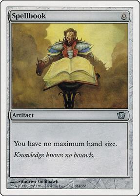 Spellbook card from 8th Edition