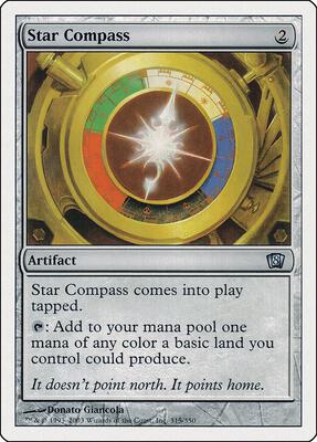 Star Compass card from 8th Edition
