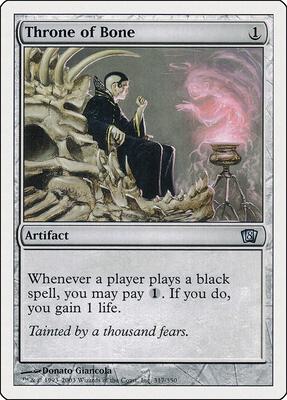 Throne of Bone card from 8th Edition
