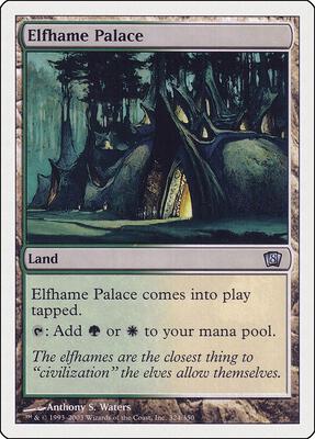 Elfhame Palace card from 8th Edition