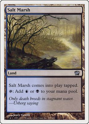 Salt Marsh card from 8th Edition