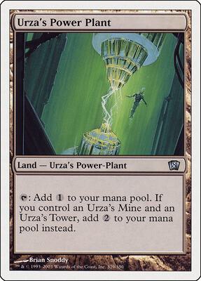 Urza's Power Plant card from 8th Edition
