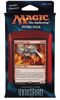 Shadows over Innistrad Intro Pack - Angelic Fury (R) card from Shadows over Innistrad