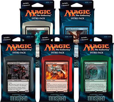 Shadows over Innistrad Intro Pack - Set of 5 card from Shadows over Innistrad