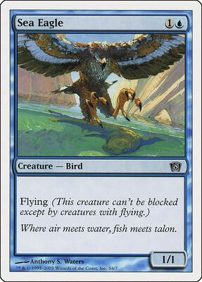 Sea Eagle card from 8th Edition