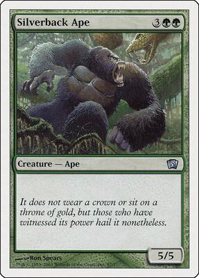 Silverback Ape card from 8th Edition