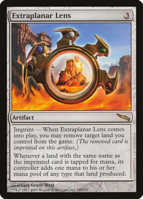 Extraplanar Lens card from Mirrodin
