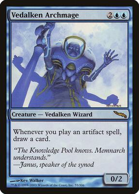 Vedalken Archmage card from Mirrodin