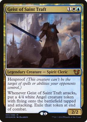 Geist of Saint Traft card from Duel Decks: Blessed vs. Cursed