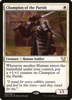 Champion of the Parish card from Duel Decks: Blessed vs. Cursed