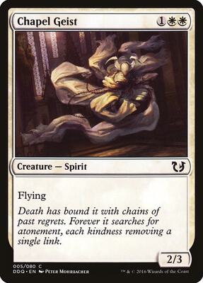 Chapel Geist card from Duel Decks: Blessed vs. Cursed