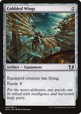 Cobbled Wings card from Duel Decks: Blessed vs. Cursed
