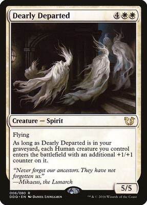 Dearly Departed card from Duel Decks: Blessed vs. Cursed