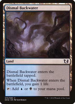 Dismal Backwater card from Duel Decks: Blessed vs. Cursed