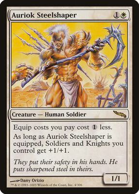 Auriok Steelshaper card from Mirrodin