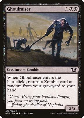 Ghoulraiser card from Duel Decks: Blessed vs. Cursed